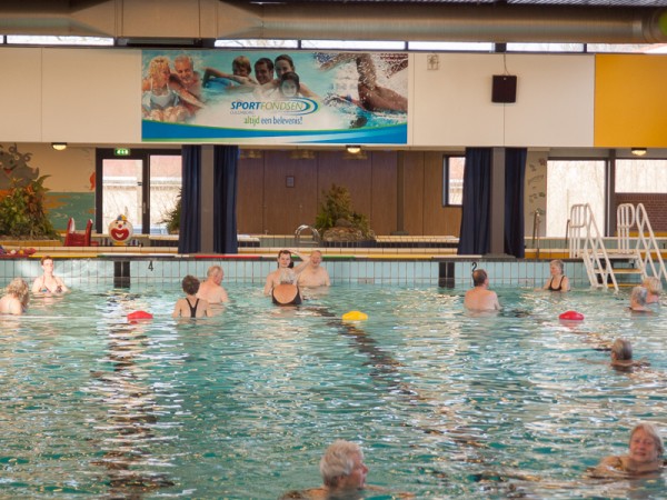 Doelgroepactiviteit in zwembad 'De Meer'